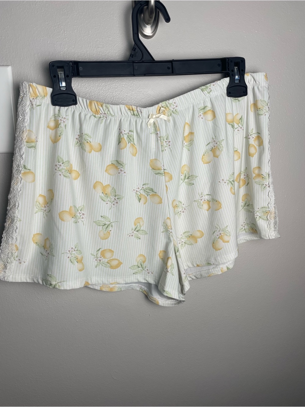 Laura Ashley Lemon-Print Sleep Shorts